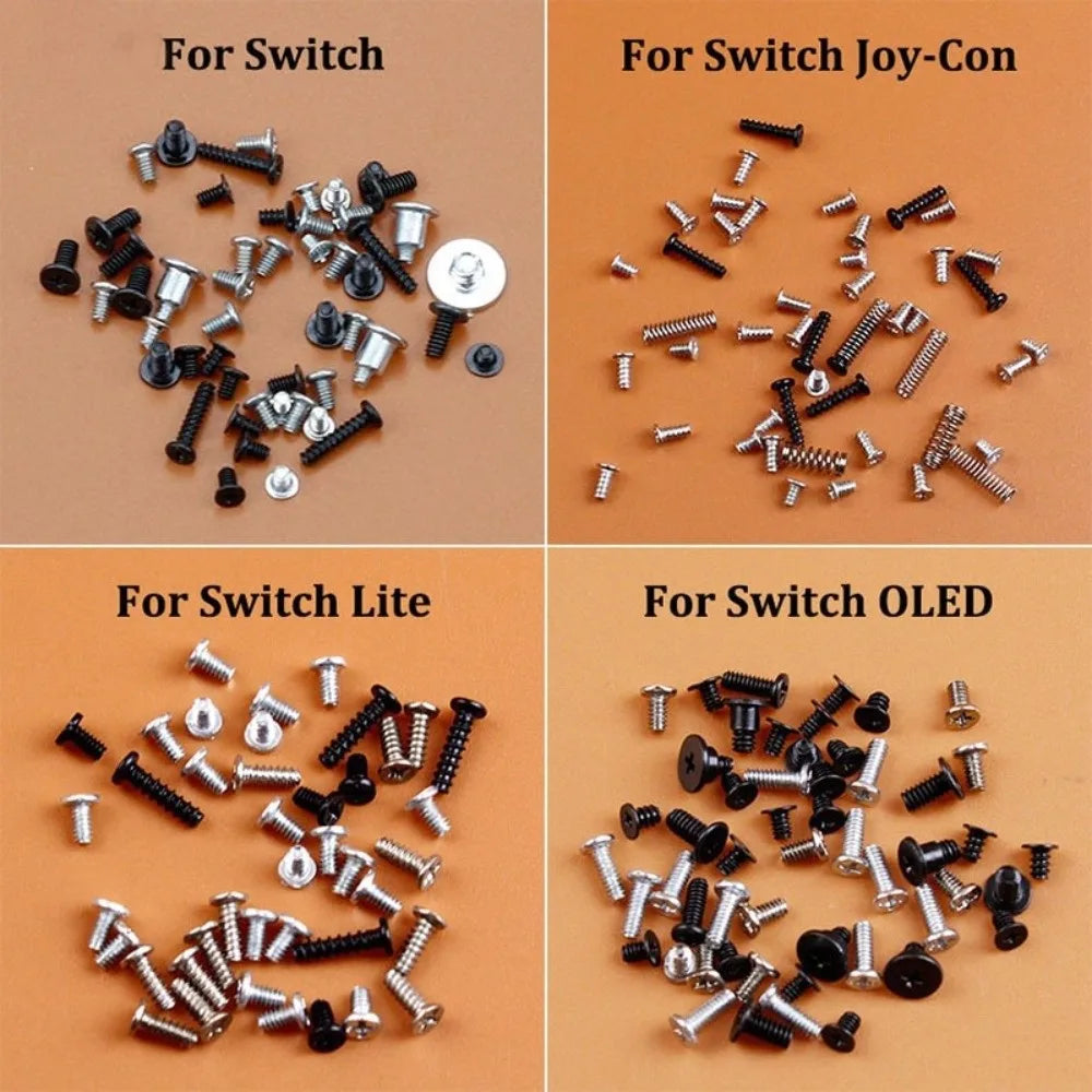Replacement Screw Set for Switch Lite, OLED & Joy-Con Repair