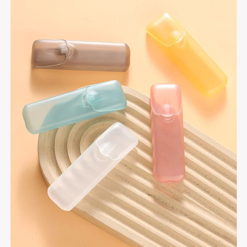4Pcs Mini Toothpick Storage Box with Lid – Travel Organizer