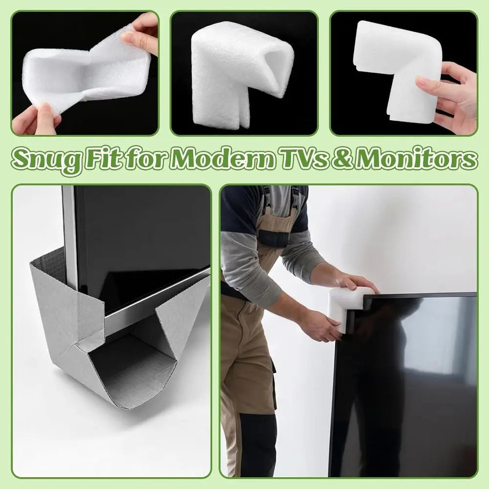 12-Pack Reusable EPE Foam Corner Protectors – Edge Guards