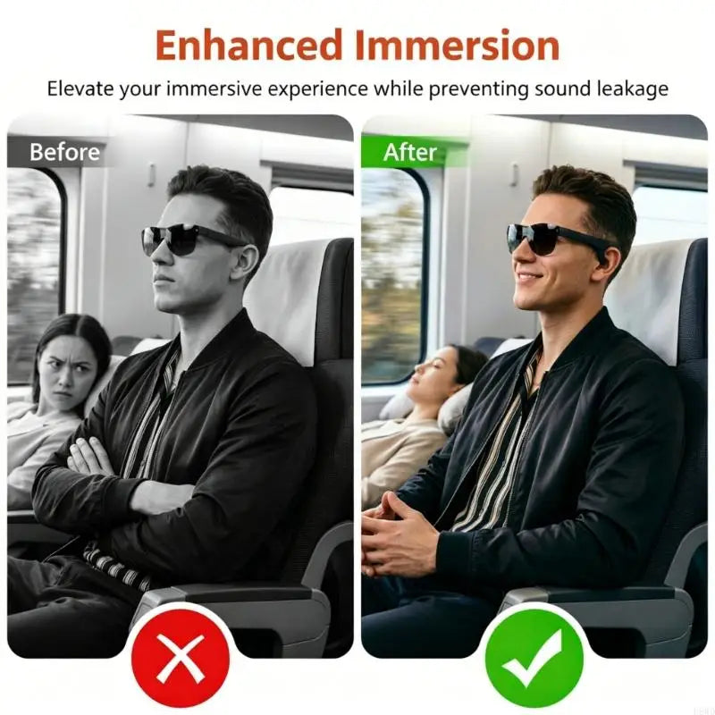 Silicone Sound Guide Ear Covers for Air Glasses | H8WD