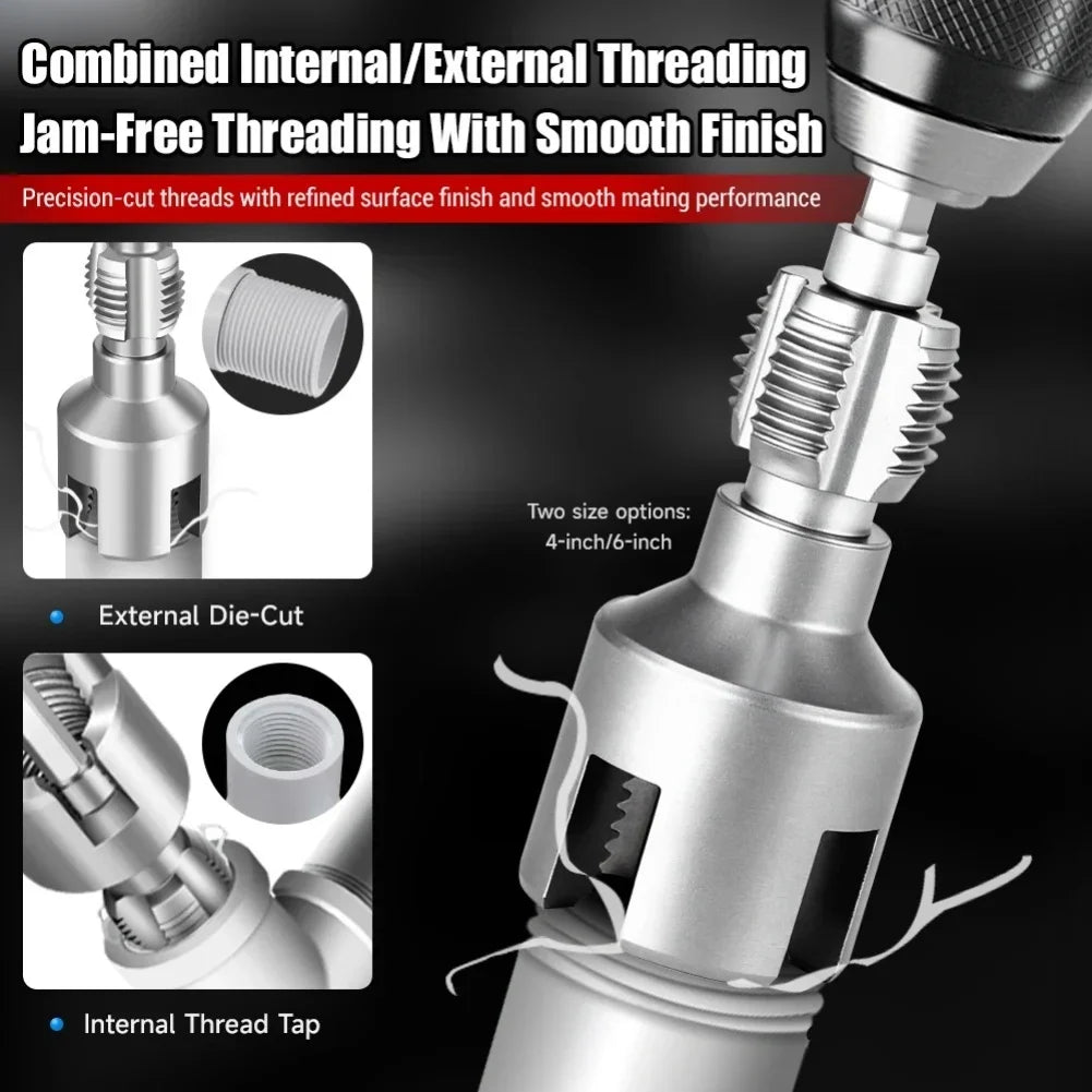 PPR Pipe Threader Kit – Triple-Flute Counterbore Drill Bit