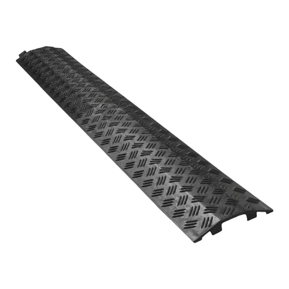 Outdoor Cable Ramp Protector – Weather-Resistant PVC Speed Bump