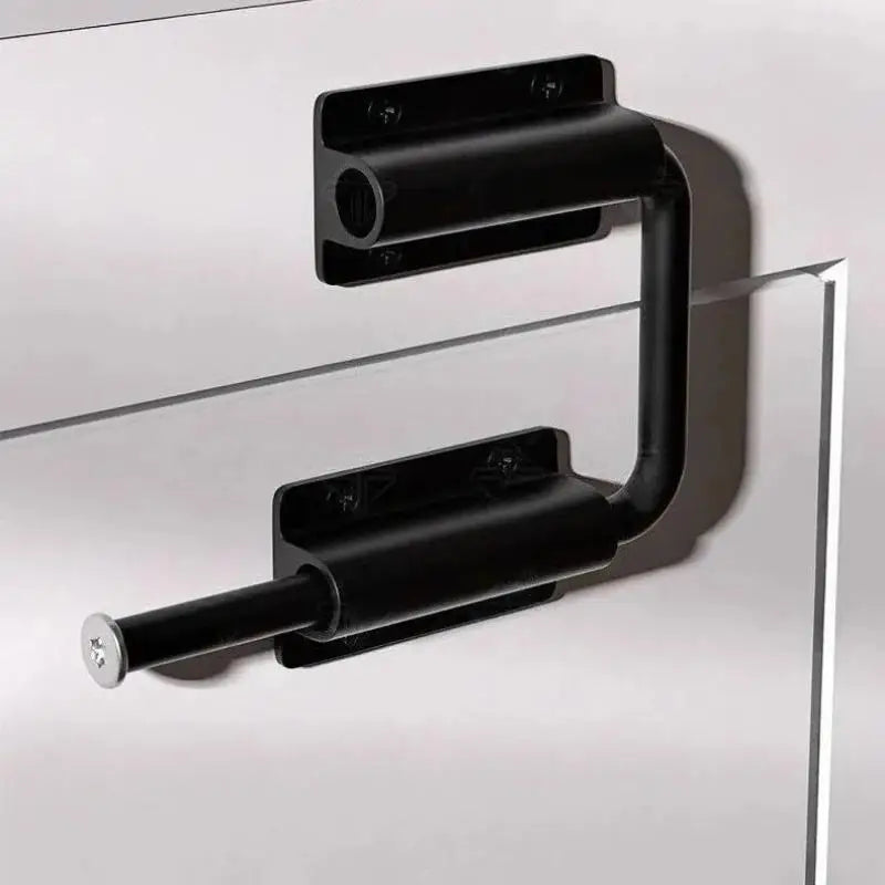 Stainless Steel Door Latch Lock 90/180° Gate Bolt & Buckle