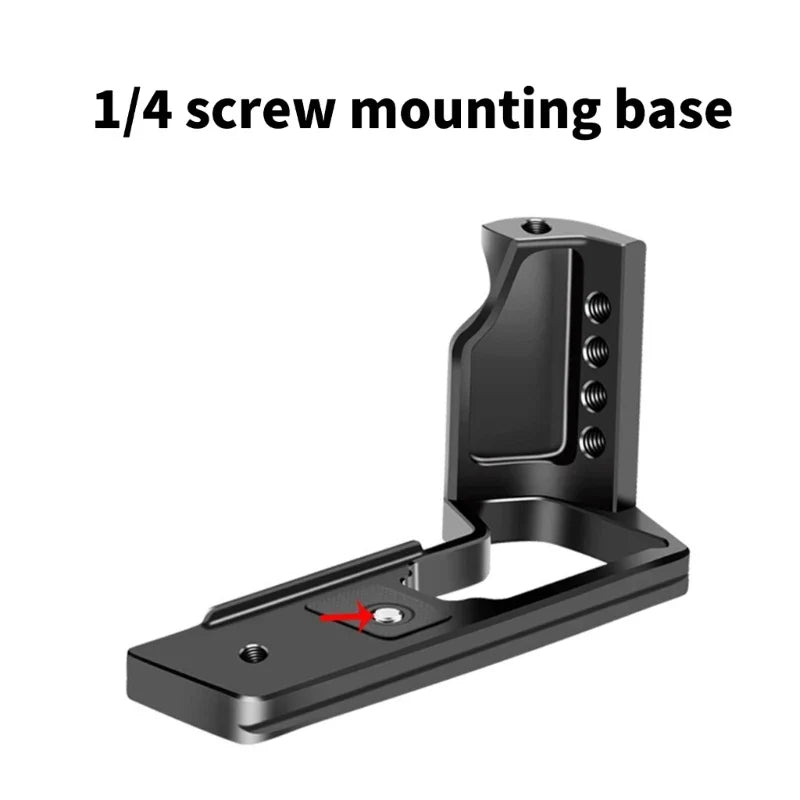 X-T5 Aluminum L Bracket Quick Release Camera Plate 1/4" Mount