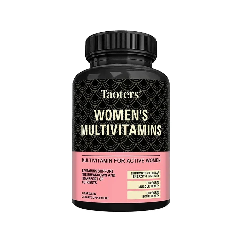 Taoters Women's Multivitamin – B12, D, C, Zinc & Magnesium