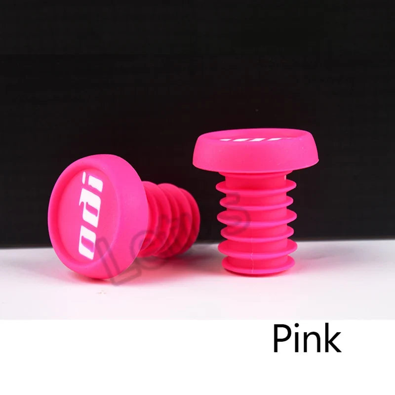 ODI Handlebar End Plugs for MTB BMX – Rubber Bar Caps