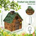 Outdoor Hanging Resin Birdhouse – Waterproof Garden Bird Nest