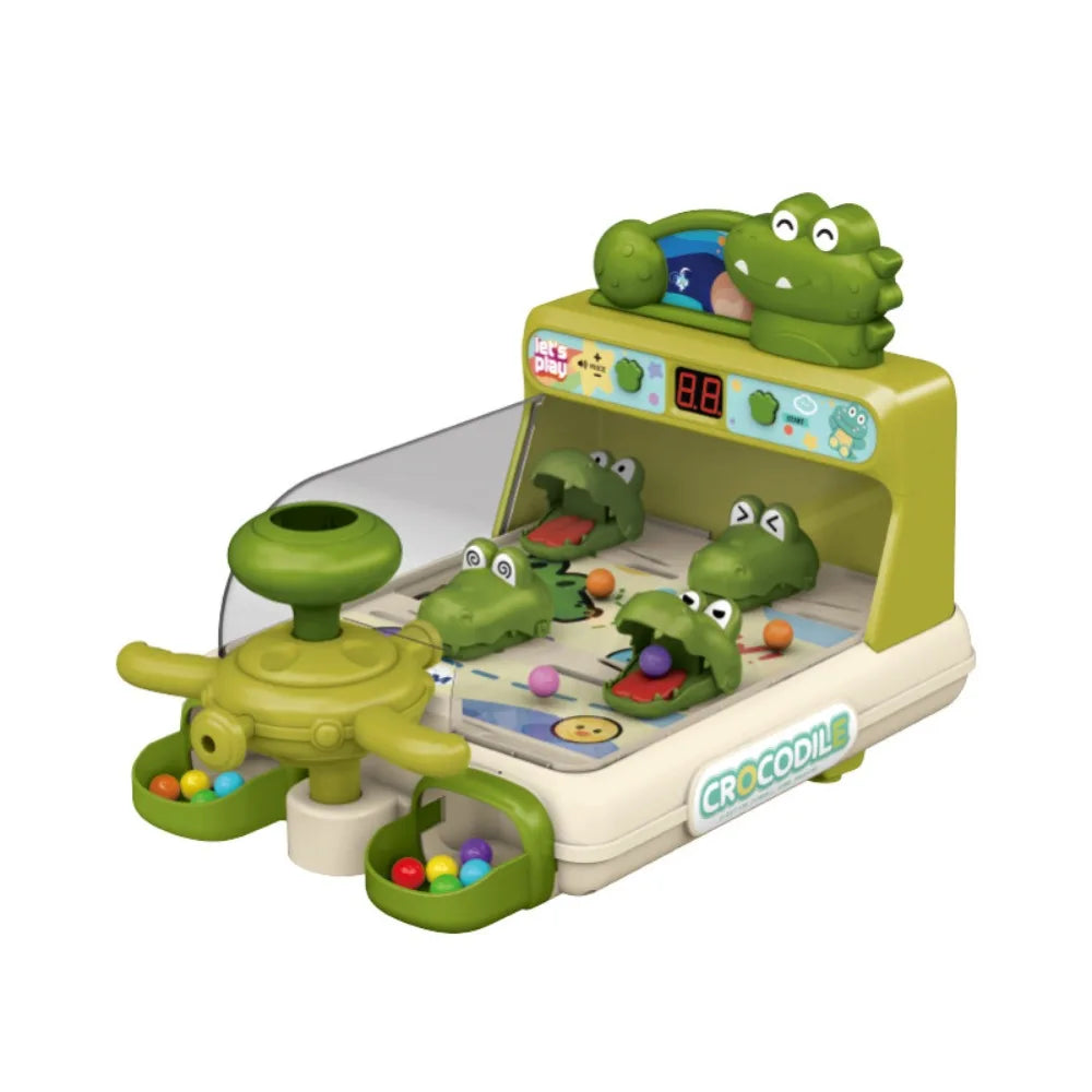 Alligator Desktop Pinball Machine – Kids Arcade Shooting Game