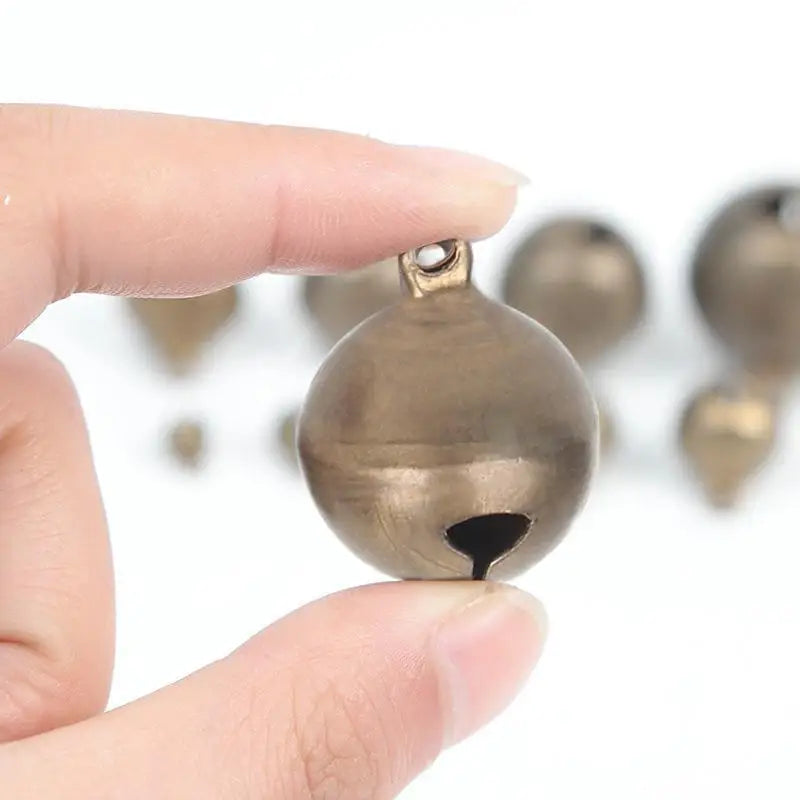 Mini Copper Jingle Bells 5–50PCS | 6–25mm DIY Craft Bells