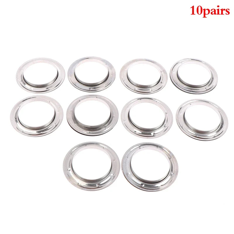 Silver Aluminum Curtain Rings 4cm – 10, 30 or 60 Pairs