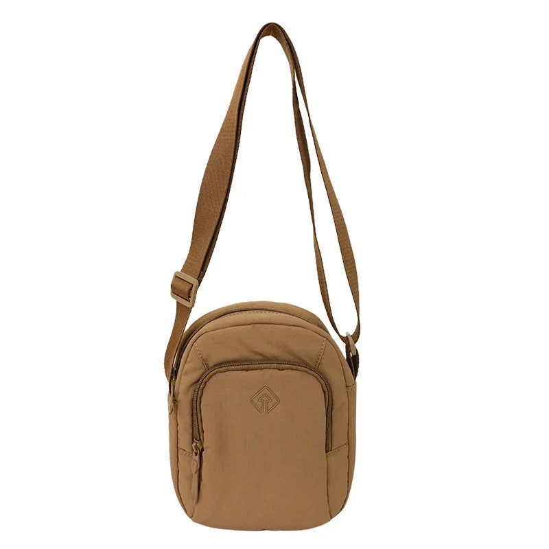 Canvas Crossbody Shoulder Bag – Women's Casual Commuter Backpack