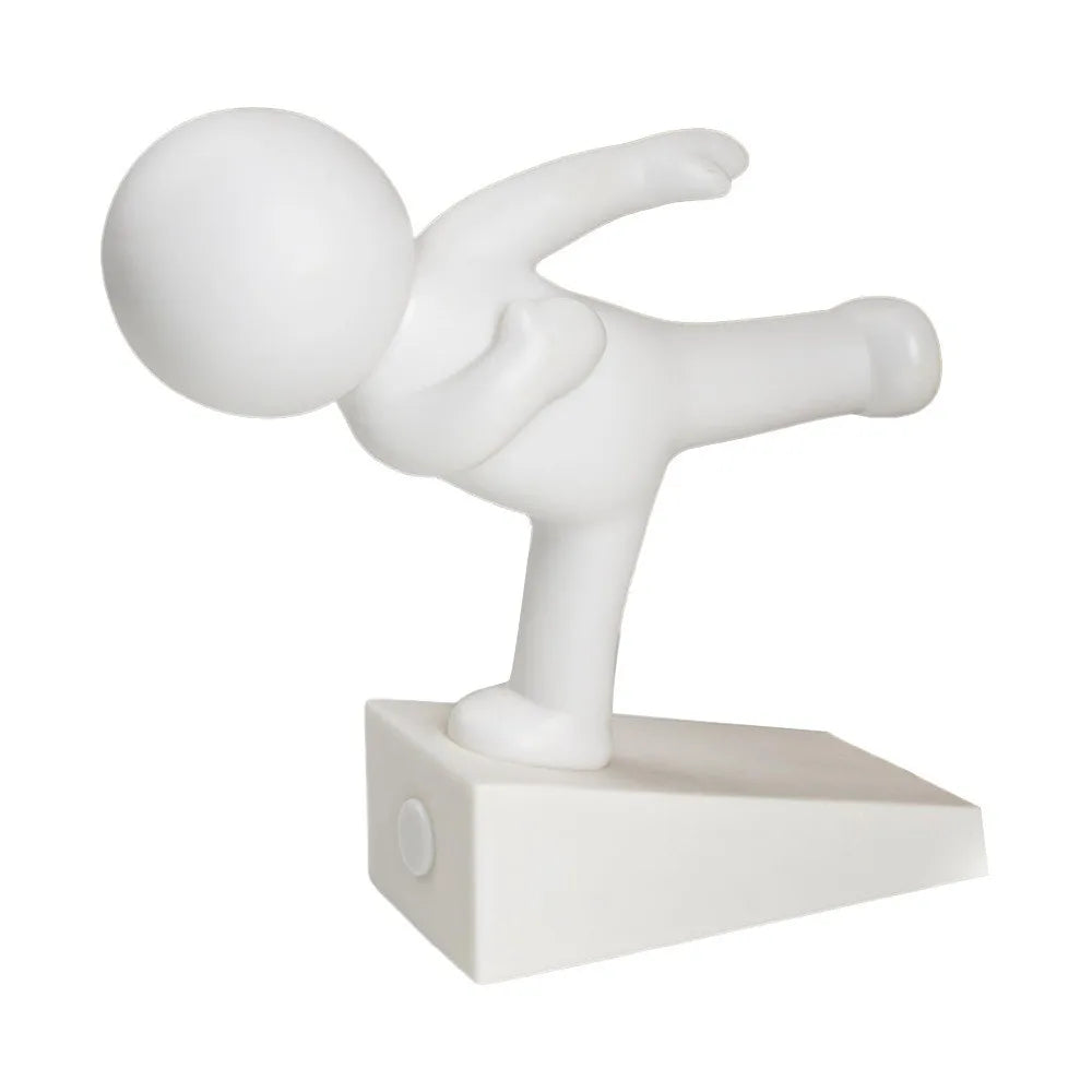Cute Cartoon Action Figure Door Stop – No-Drill Non-Slip