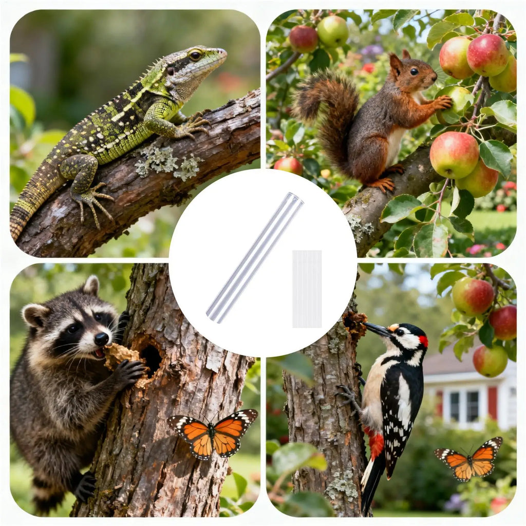 Transparent Tree Trunk Protector Wrap – Anti-Climb Guard