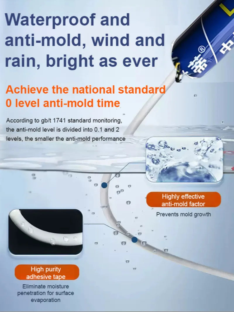 UV Resistant Waterproof Structural Glue – High Viscosity Bond
