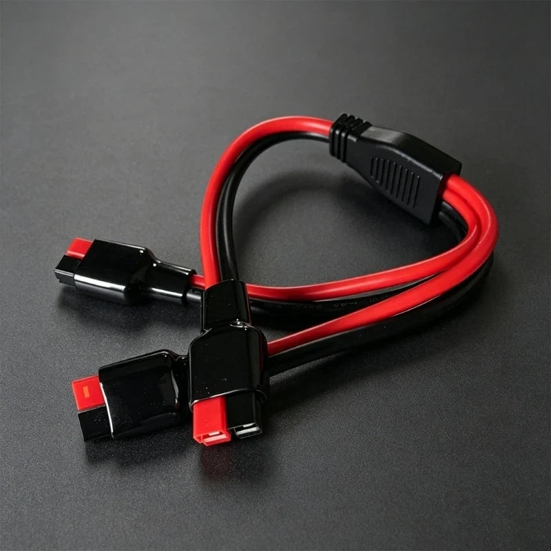 Solar Panel 1-to-2 Splitter Cable 10AWG – Power Station Connector