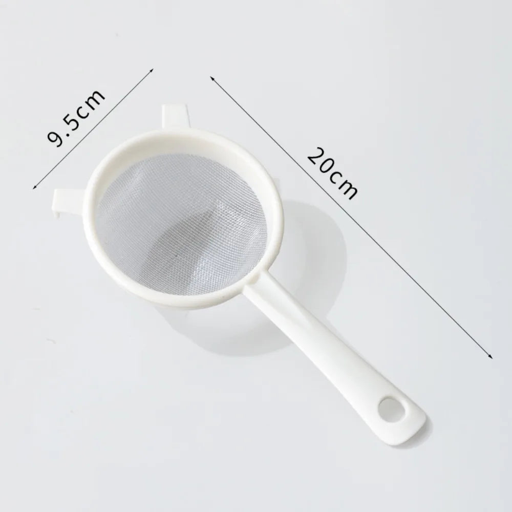 Ultra Fine Mesh Strainer with Handle – Mini Plastic Colander