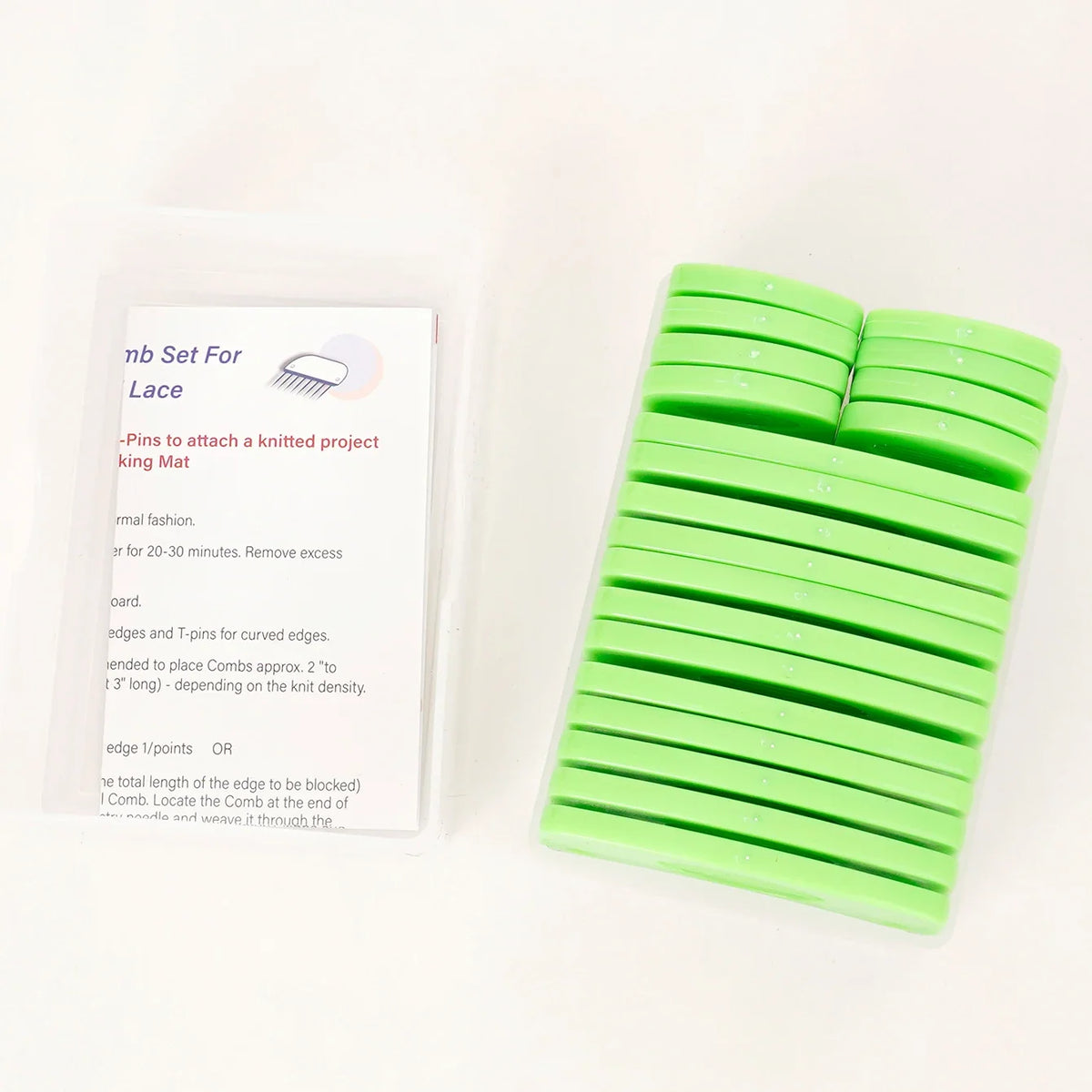 Knitting Shaping Needle – Shawl & Sweater Positioning Tool