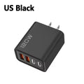 4-Port 120W USB-C PD Fast Charger for iPhone & Android