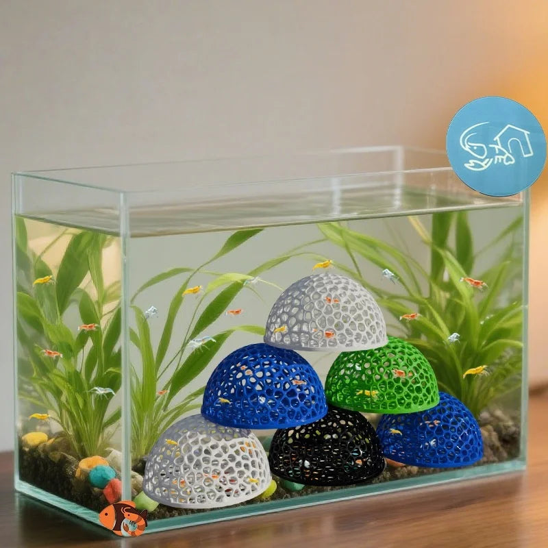 Aquarium Shrimp Cave Betta Hiding Shelter | Fish Tank Decor