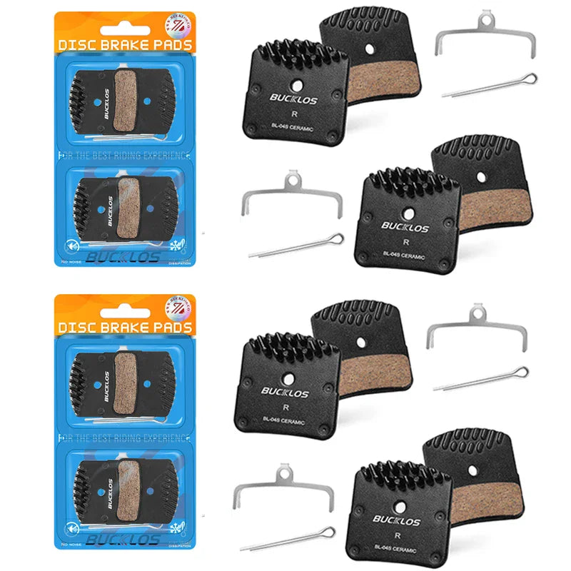 BUCKLOS Ceramic Disc Brake Pads for Shimano MTB & Road Bike