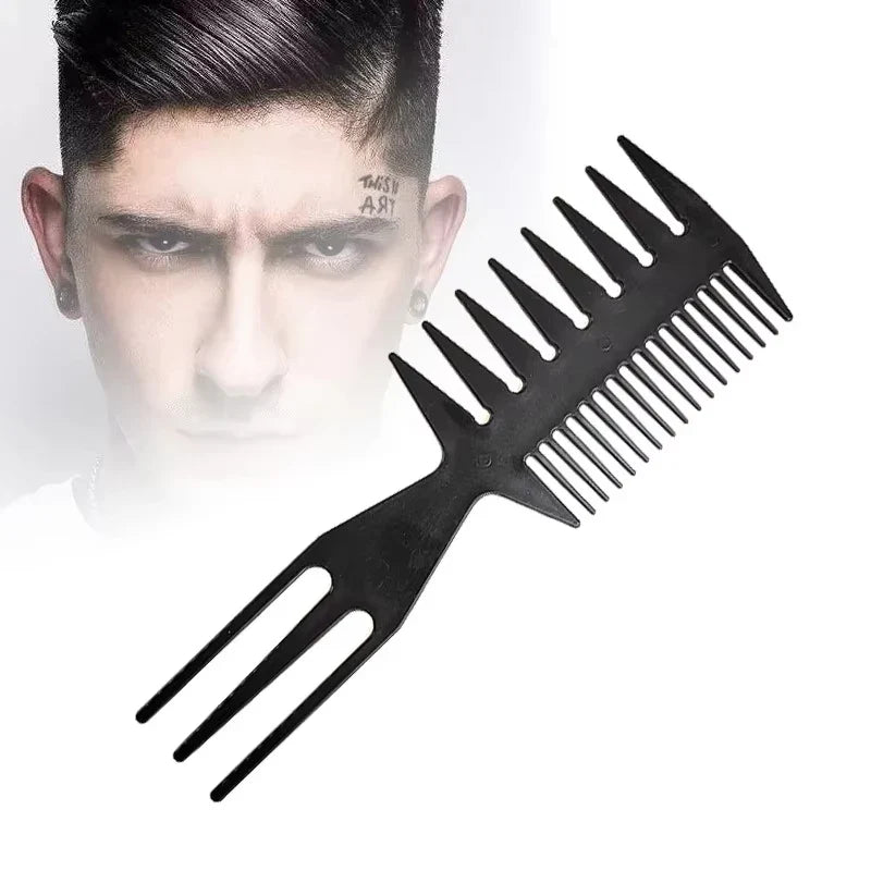 Double-Sided Big Teeth Tail Comb – Anti-Static Styling Tool
