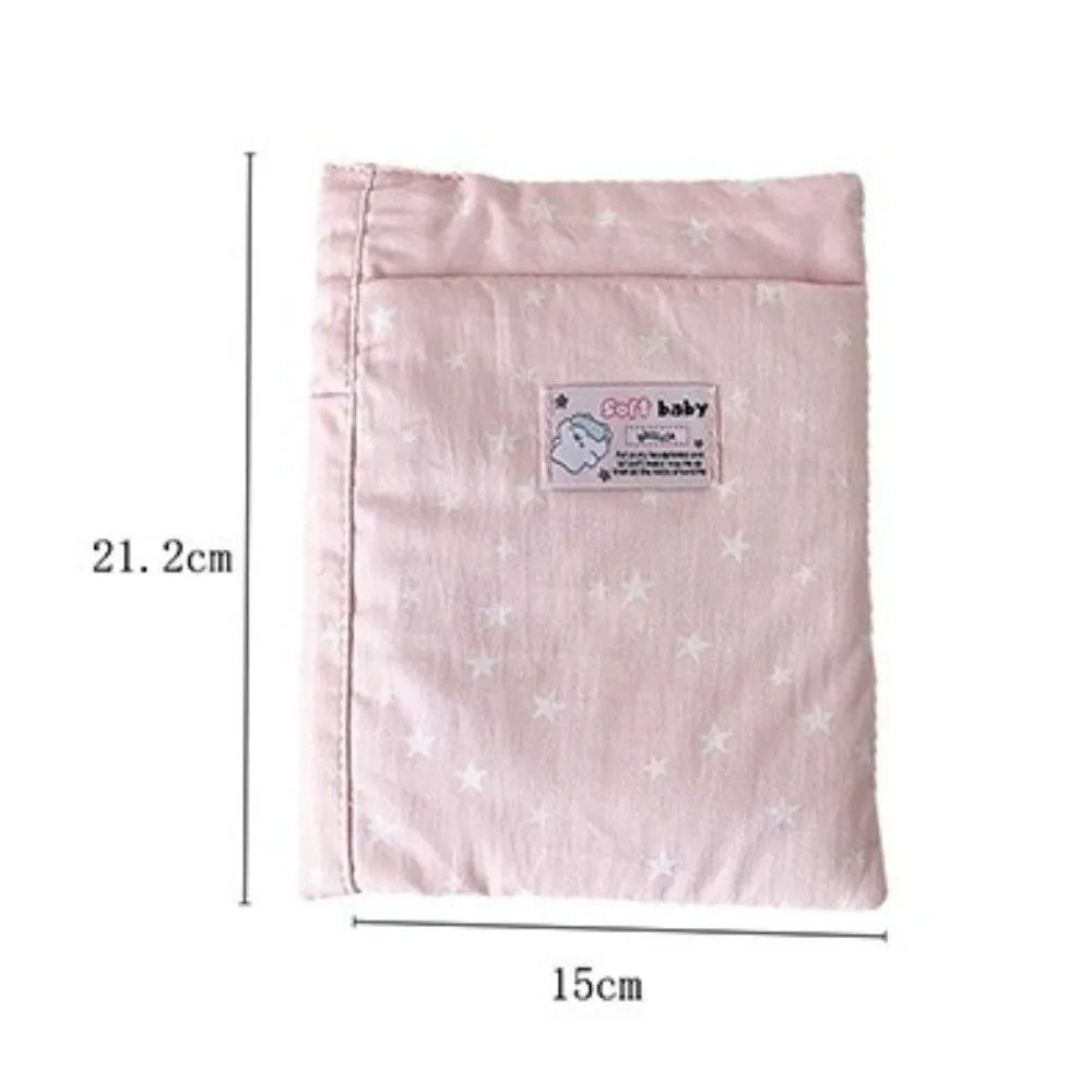 Star Print A5 Book Sleeve – Padded Notebook Pouch & Cover