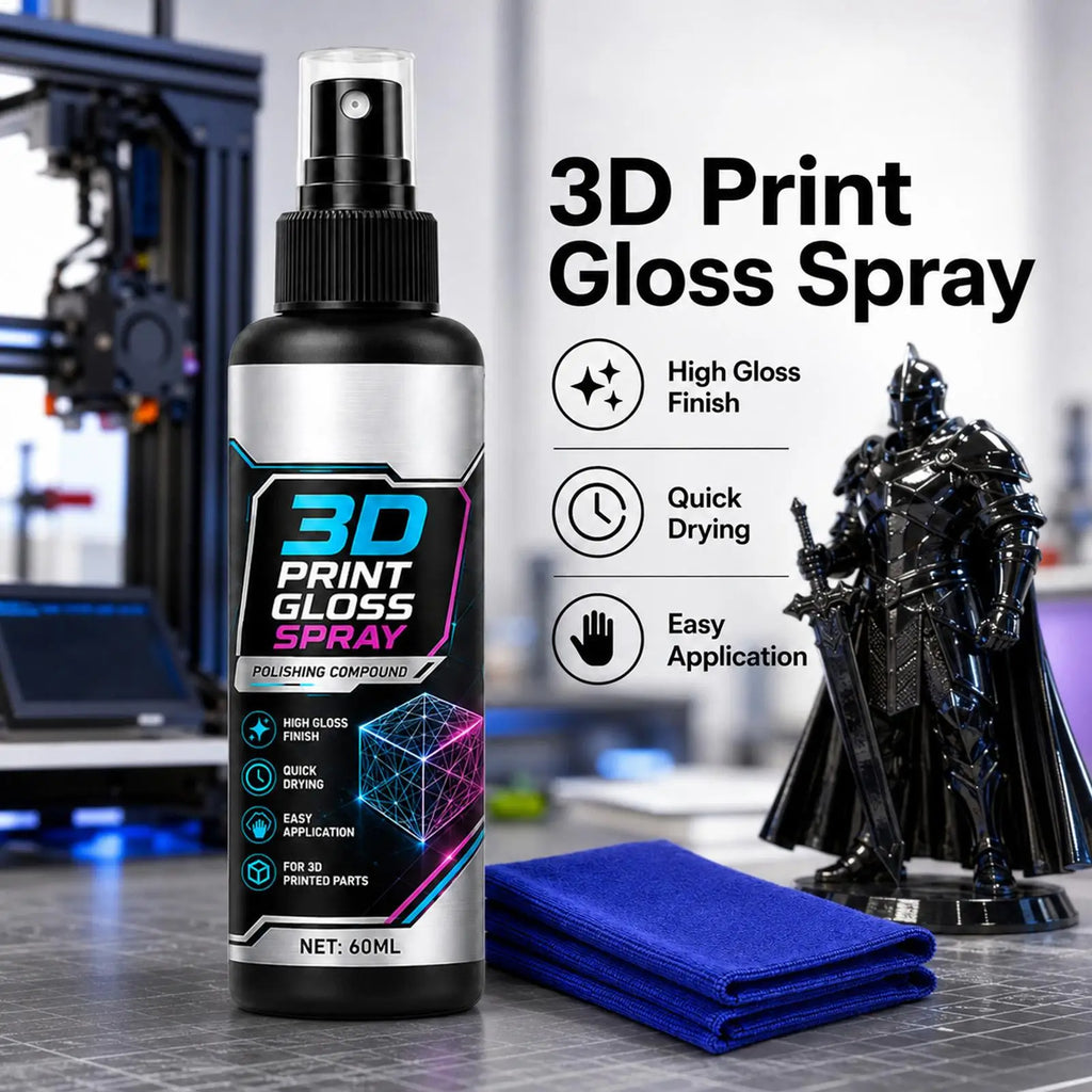 3D Print Gloss Spray – Fast-Drying Brightening Coating 60ml