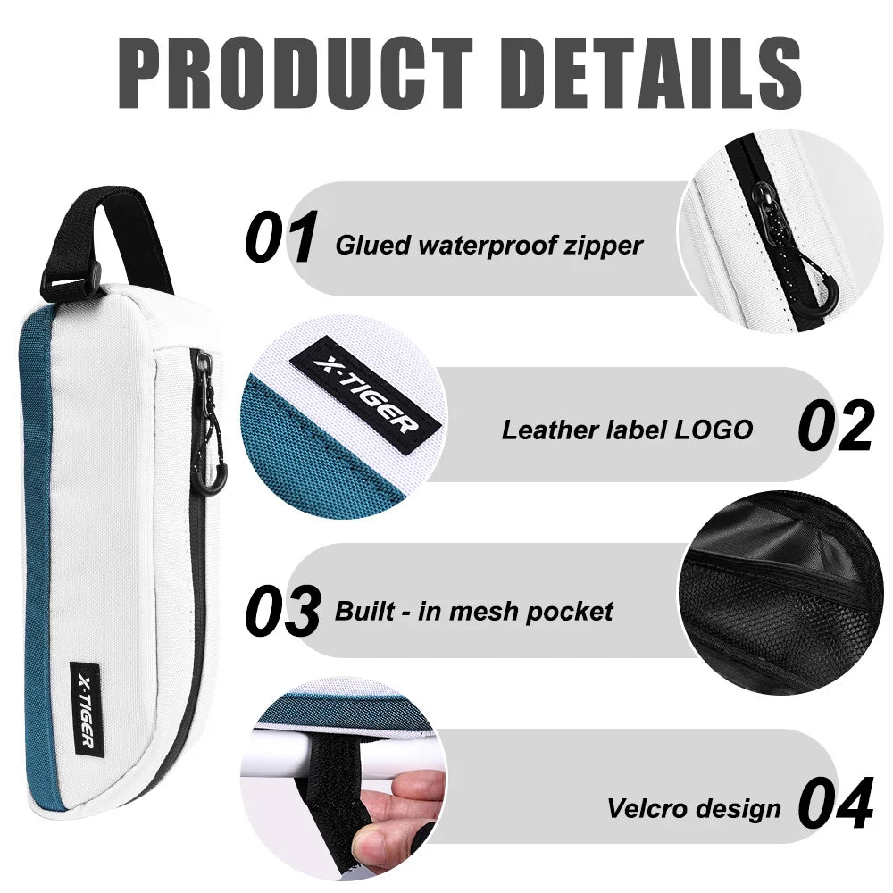 X-Tiger Waterproof Bike Front Tube Bag | MTB & Road Frame Bag