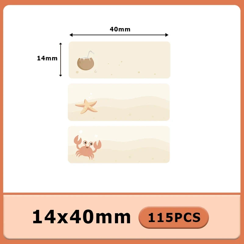 Thermal Label Tape 12x40mm 160pcs – Phomemo D30 Compatible