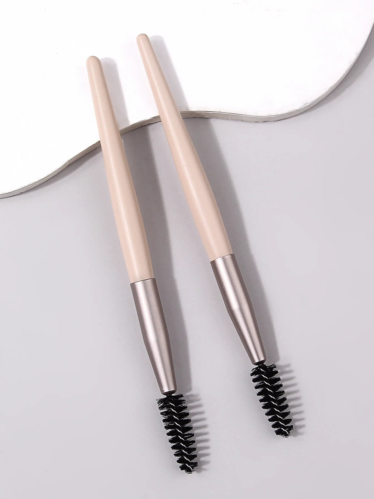 2-Piece Eyelash Brush Set – Mascara Wands & Lash Comb