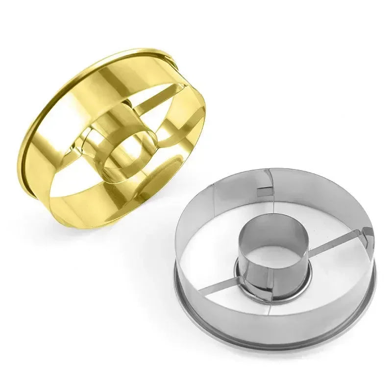 Stainless Steel Donut Mold & Cutter – DIY Baking Tool