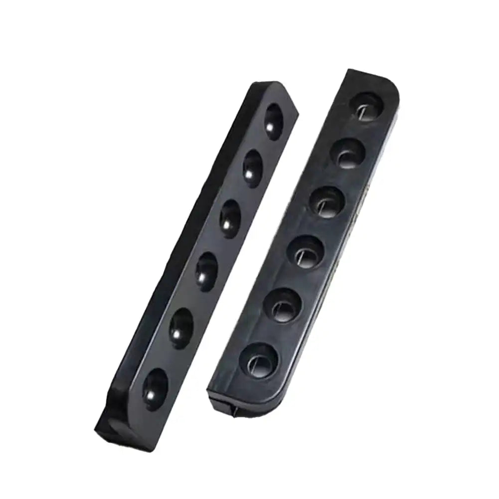 Wall-Mounted Pool Cue Holder – 6-Slot Billiard Cue Rack Pair