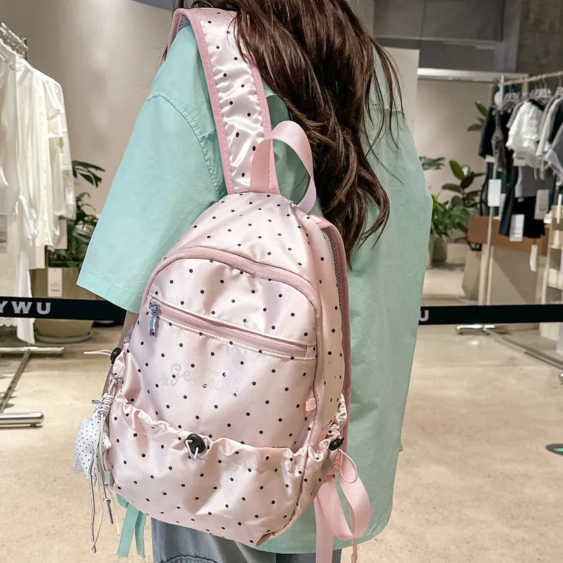 Korean Lightweight Waterproof Backpack for Women & Students