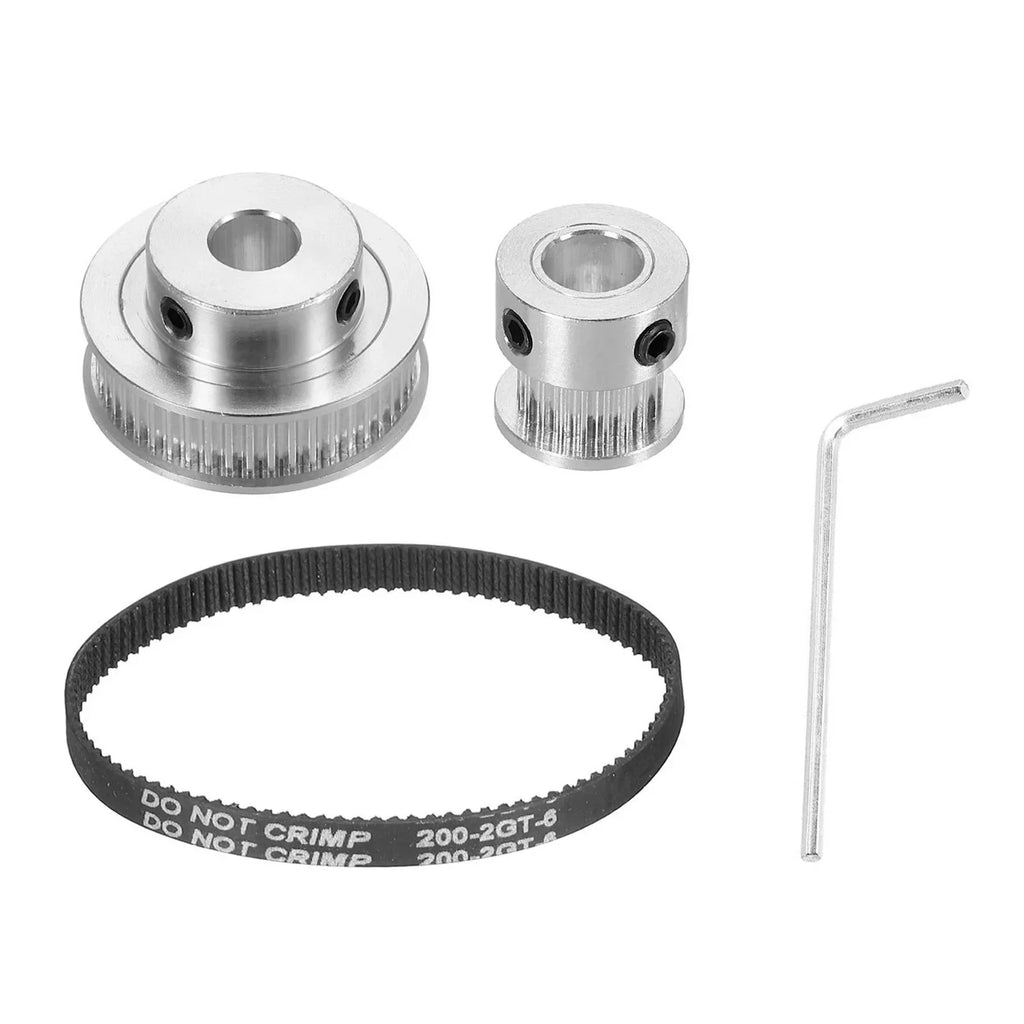Timing Belt Pulley Set 20 & 48 Teeth 8mm Bore | Sync Drive Kit