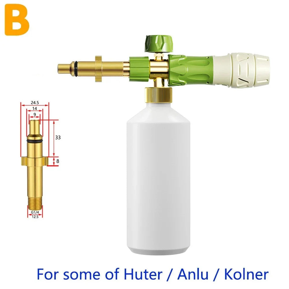 Snow Foam Cannon Lance – Adjustable Car Wash Spray Gun