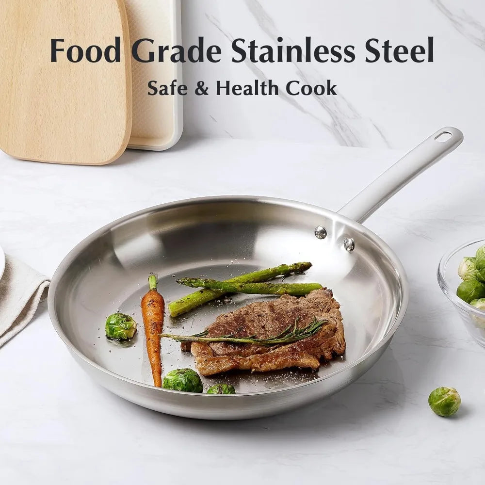 KOCH SYSTEME CS 10-Pc Stainless Steel Cookware Set | Induction