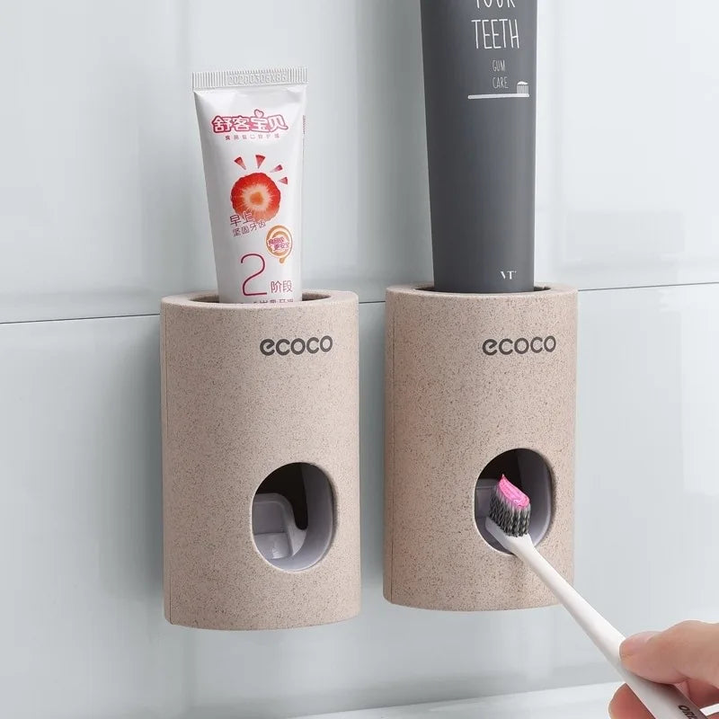 Hands-Free Automatic Toothpaste Dispenser & Squeezer