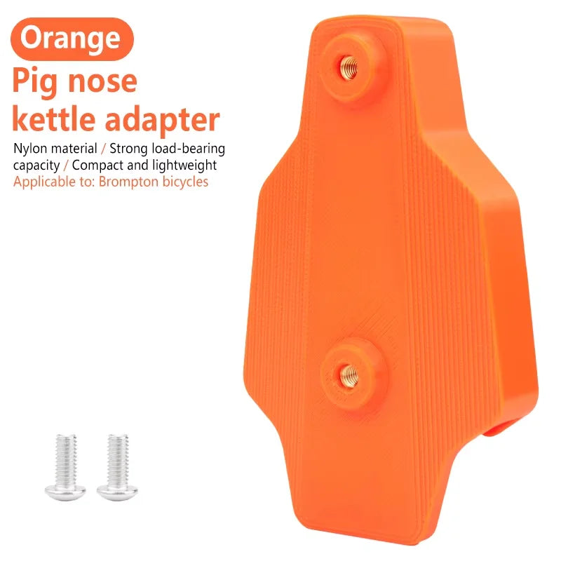 Pig-Nose Bike Water Bottle Cage Adapter for Folding Bikes