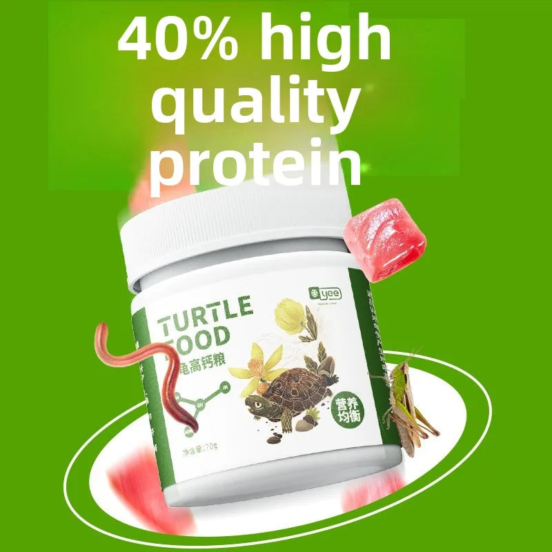 Yee Turtle Food for Young & Adult Turtles – 200g Granules