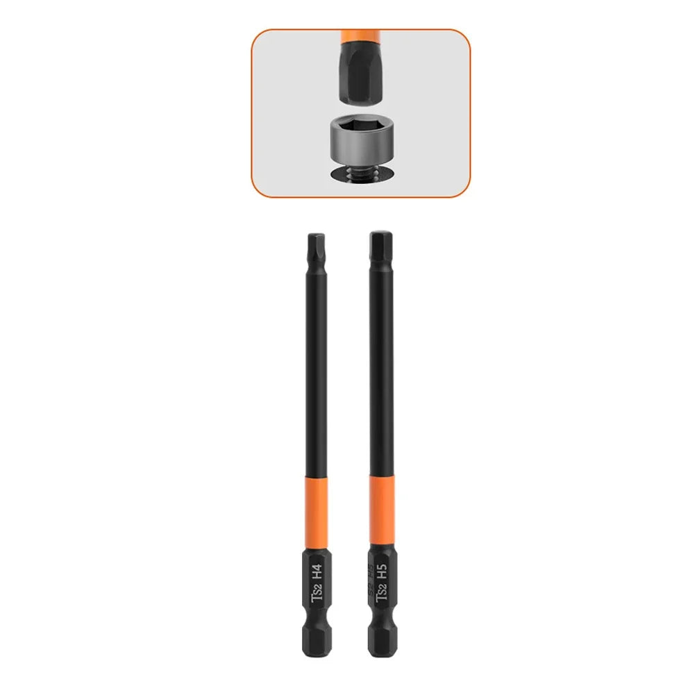 Hex Allen Wrench Bits 1/4" Magnetic Quick-Change Screwdriver