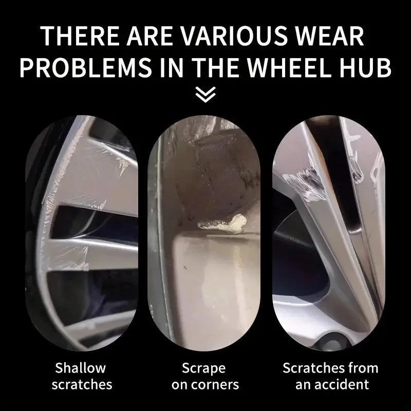 100g Wheel Hub Scratch Repair Wax – Rim Polish & Car Care