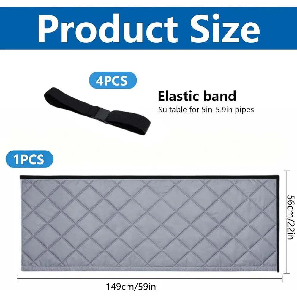 Portable AC Hose Insulation Sleeve – 5 & 5.9-Inch Wrap