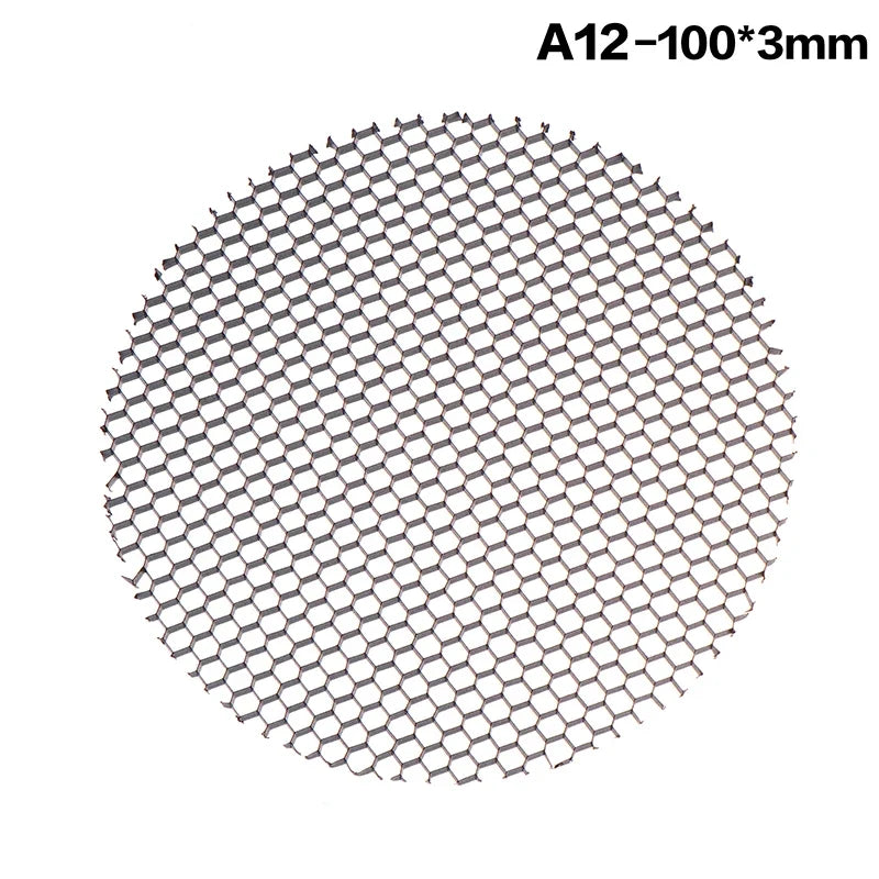 LED Honeycomb Grid Anti-Glare Light Shade Cover 8cm | Nixie