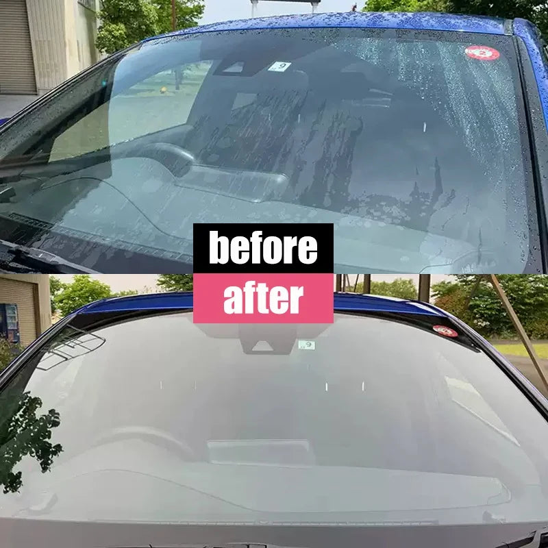 Winter Windshield Washer Fluid – Anti-Freeze Oil Film Cleaner