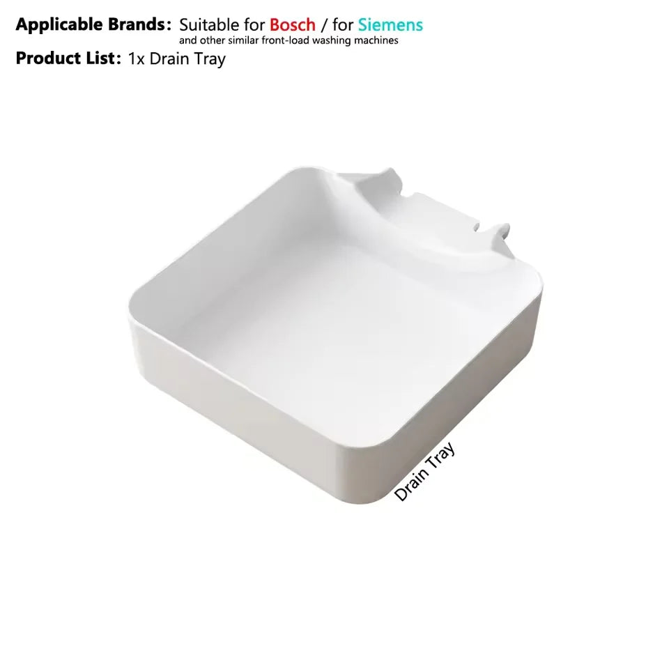 Washing Machine Drain Tray – Lint Filter Water Collection Pan