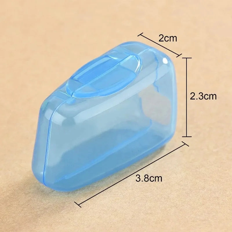 Portable Toothbrush Head Covers 10 Pcs – Dustproof Travel Case