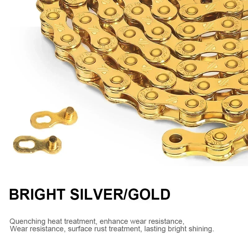 BUCKLOS Bike Chain 8/9/10/11/12 Speed MTB Road Bicycle Chain