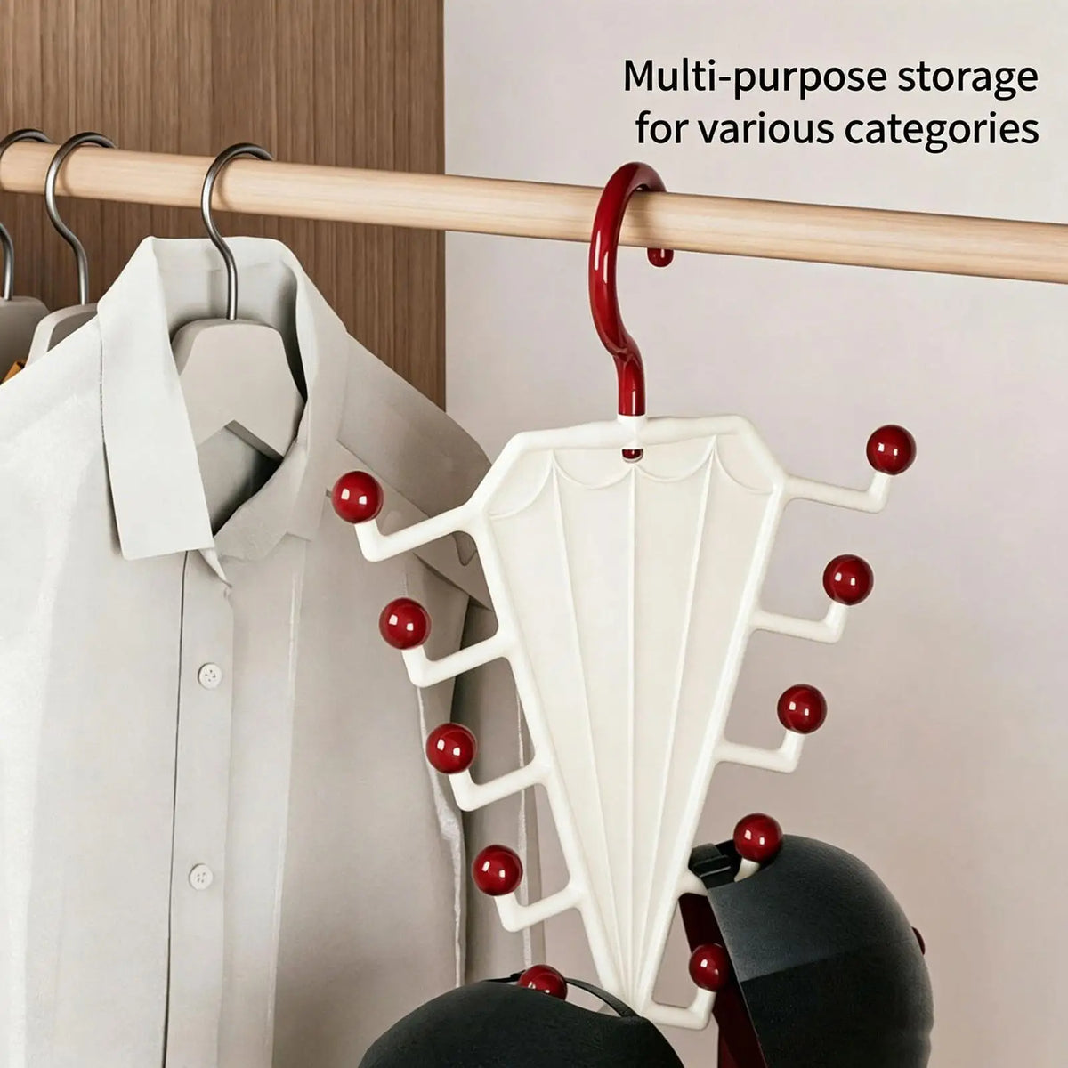 V-Shape Rotating Double-Sided Clothes Hanger | Multi-Layer Rack