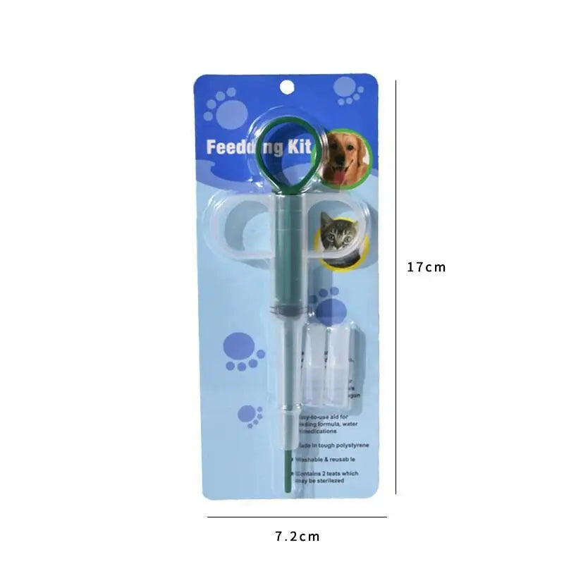 Pet Pill Dispenser Soft Silicone Tip – Cat & Dog Medicine Tool