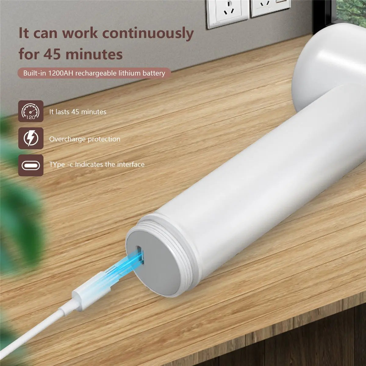 Electric Spin Scrubber – Rechargeable Cordless Cleaning Brush